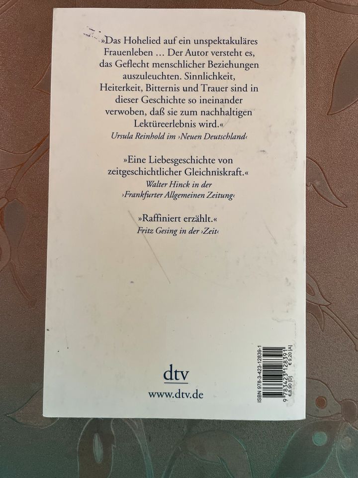 Uwe Timm „Die Entdeckung der Currywurst“, Novelle in Pforzheim