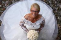 Brautkleid 36/ 38 creme Saarland - Homburg Vorschau
