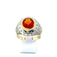 14K 585 Bicolor Gold Diamant Unikat Ring RG 71 Zert Neuw Dame Top weihnachten Damen Geschenk Versand Händler echtschmuck Rheinland-Pfalz - Igel Vorschau