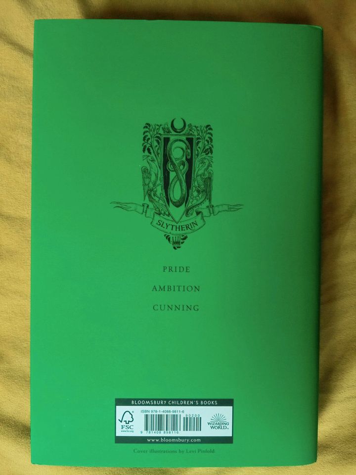 Harry Potter 2 Chamber of Secrets Slytherin House Edition 20th in Centrum