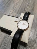 Daniel Wellington Armbanduhr Herren Damen Gold Rose Leder schwarz Nordrhein-Westfalen - Arnsberg Vorschau