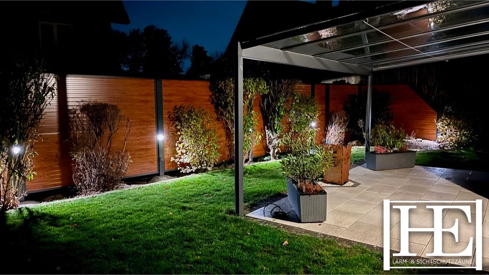 Gartenzaun aus Sandwichplatten - hochwertig - Aluminium HE in Schloß Holte-Stukenbrock