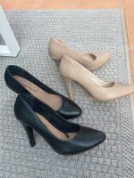 Pumps 36 schwarz und beige Hessen - Wetzlar Vorschau