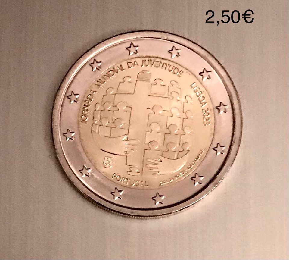 2 Euro-Euro-Münzen Ab 2,50€ in Hamburg