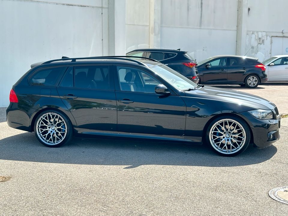 BMW 318i E91 Facelift LCI M-Paket Xenon Navi ATM 130tkm TÜV 09/25 in Augsburg