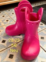 Gummistiefel Crocs 22-23 pink Rheinland-Pfalz - Gimbsheim Vorschau