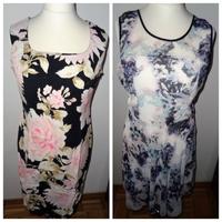 Barisal 42 rosa schwarz buntes Trägerkleid Bonprix Blumen Kleid Bayern - Neumarkt i.d.OPf. Vorschau