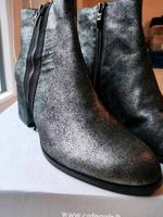 CaféNoir - Stiefeletten - silber/schwarz metallic Bayern - Zell am Main Vorschau