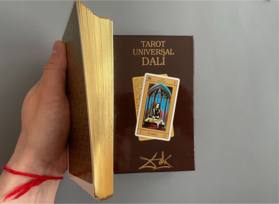 Tarot Universal DALI 1984 mit Goldschnitt, Rarität NEU in Stuttgart