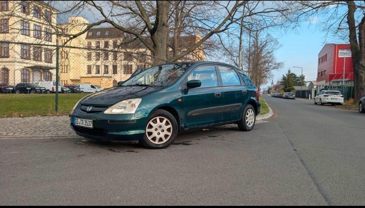 Abbildung des Autos Honda  Civic mit gut Zus…