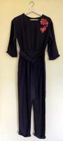 Overall Jumpsuit dunkelblau Hosenanzug Einteiler Gr. XS, 34 Bayern - Bad Kissingen Vorschau