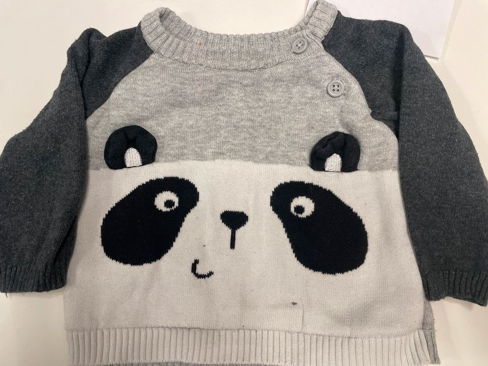 ♥️ Panda Pullover Größe 62 Winterpullover earlydays in München