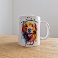 Tasse Hund Welpe Rassenauswahl mit Name Geschenk Geburtstag Hunde Nordrhein-Westfalen - Ense Vorschau