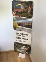 Deutsche Bundesbahn DB Reisebüro Pappaufsteller Reklame Werbung Niedersachsen - Gifhorn Vorschau