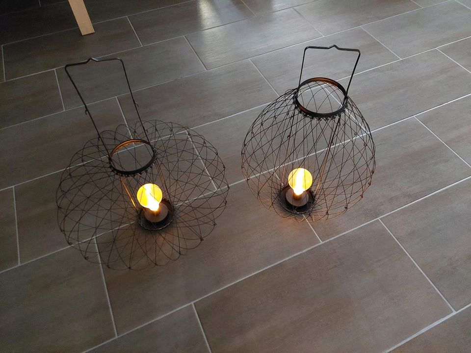 2x Laterne Melinera Draht Filament in Dortmund