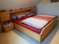 Schlafzimmer Bett, Matratze, Nachttisch, Kommode, Spiegel, Latten Schleswig-Holstein - Strande Vorschau