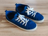 Blaue Sneakers Gr. 38 Skater Halbschuhe C&A Sachsen - Freiberg Vorschau