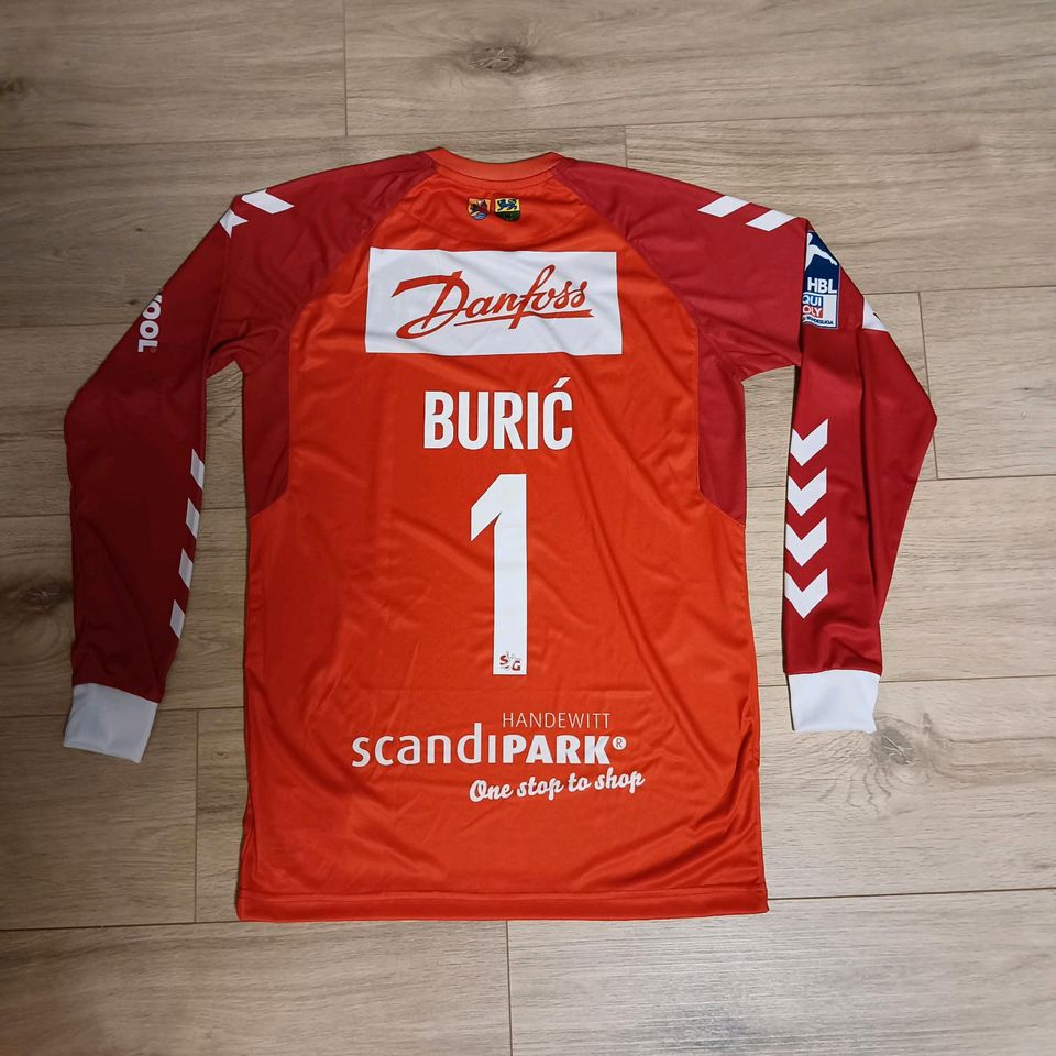 SG Flensburg-Handewitt Handball-Trikot Buric neu mit Etikett in Idar-Oberstein