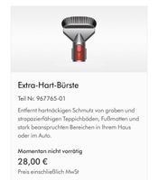 Dyson v11 extra hart Bürste Hessen - Edermünde Vorschau