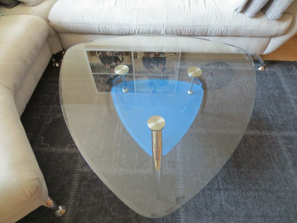 Wohnzimmertisch Couchtisch Tisch Glastisch Designertisch in Weichering