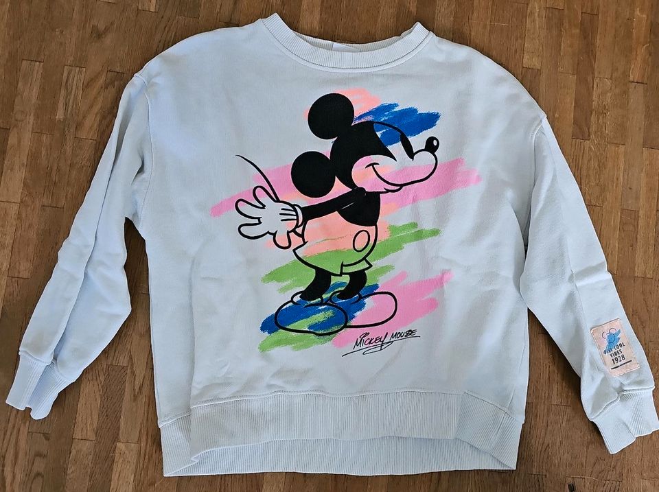 Pullover Pulli von Zara & Disney mit Micky Maus | 140 in Essen