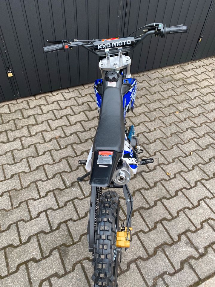 Pit Bike 125ccm KXD NEU Cross 17/14 Zoll Dirtbike Pitbike 2024 in Aschaffenburg