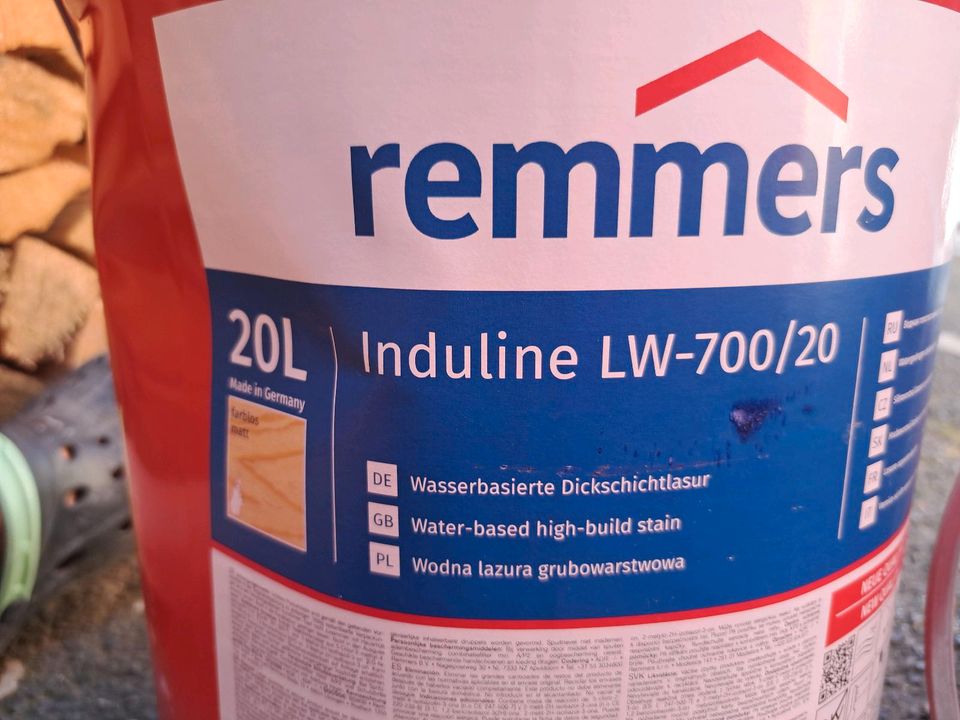 20 Liter Remmers Induline LW-700/20 in Veitshöchheim