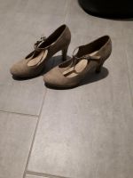 Pumps beige T-Riemchen Nordfriesland - Hattstedt Vorschau