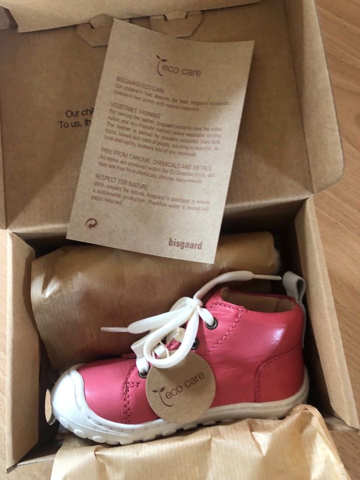 Bisgaard NEU Lauflernschuhe Eco Leder in rosé in Bielefeld