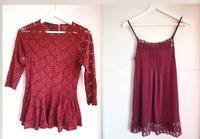 Kleiderpaket Oberteil Bluse rot 36 38 Otto Amisu only orsay Bayern - Aschaffenburg Vorschau