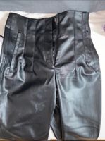 Zara Leder Hose high waited S schwarz Sachsen-Anhalt - Leuna Vorschau