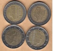 2 Euro x 4 Niederlande 2000,2001,2014 + Luxemburg 2004. Konvolut. Niedersachsen - Laatzen Vorschau