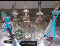 Orientalische Flacons, Parfümflaschen aus Glas, Deko für Vitrinen Nordrhein-Westfalen - Bottrop Vorschau