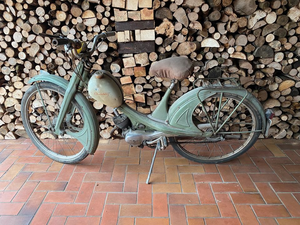 NSU Quickly Motorrad Moped Mofa Baujahr 1956 mit Papieren in Höchstadt