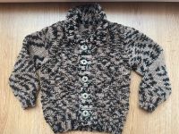 Kinderstrickjacke handmade braun gemustert Größe ca 74-80 Hamburg-Nord - Hamburg Langenhorn Vorschau