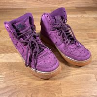 NIKE Air Force 1 Hi Wildleder 36 Bordeaux Gum Berlin - Tempelhof Vorschau