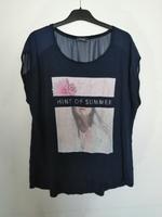 C & A Damen T Shirt marineblau Gr. L (42/44)  wie neu Rheinland-Pfalz - Kruft Vorschau