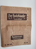 Der Holzkäufer Centralblatt Hannover Juli 1910 Baden-Württemberg - Leonberg Vorschau