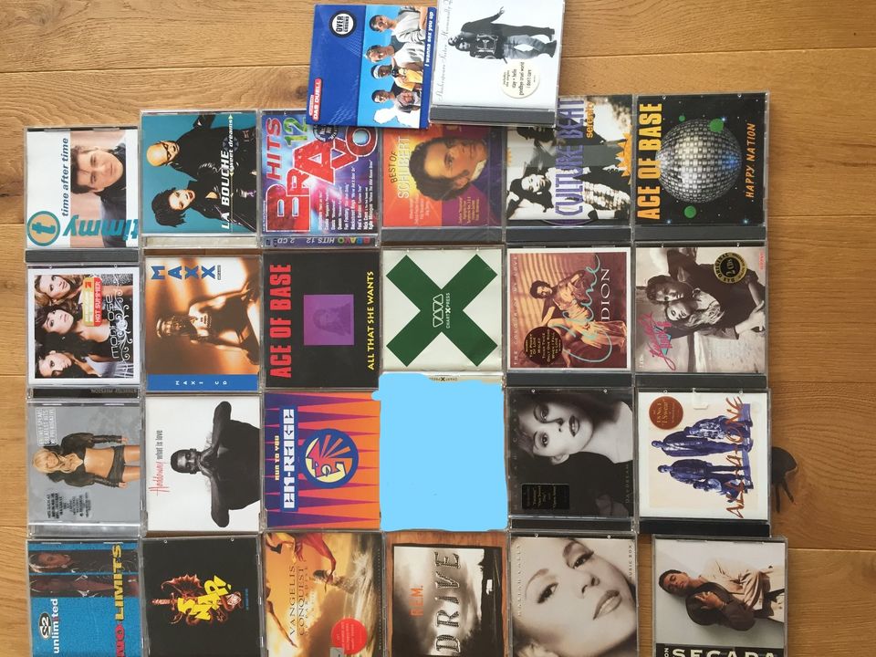 CD Sammlung 80er und 90er hauptsächlich Pop CD und Maxi-CD in Reichshof