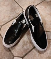 Vans Classic Slip-On Gr. 39 Schwarz Lack-Optik Sachsen-Anhalt - Colbitz Vorschau