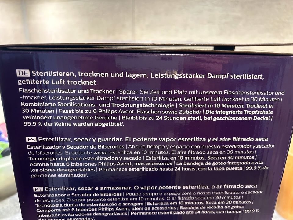 Philips Avent Sterilisator mit Trockenfunktion SCF 293/00 in Steyerberg