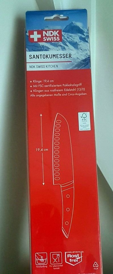 NDK SWISS ( Kitchen ) - Santokumesser - Edelstahl/Rostfrei - neu in  Nordrhein-Westfalen - Jülich | eBay Kleinanzeigen ist jetzt Kleinanzeigen