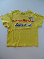 Tshirt gelb mit Stickerei von Benetton ca- Gr.74 #T074-3 Rheinland-Pfalz - Wershofen Vorschau