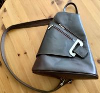 Tasche Handtasche Rucksack Leder Braun Dunkelbraun Italy Nordrhein-Westfalen - Lotte Vorschau