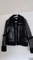 Topshop Teddy Lederjacke Schwarz Hessen - Rodenbach Vorschau