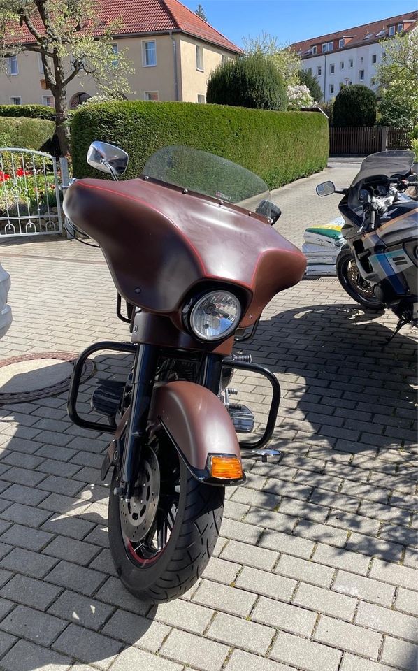 Harley Davidson FLT in Altenberg Sachs