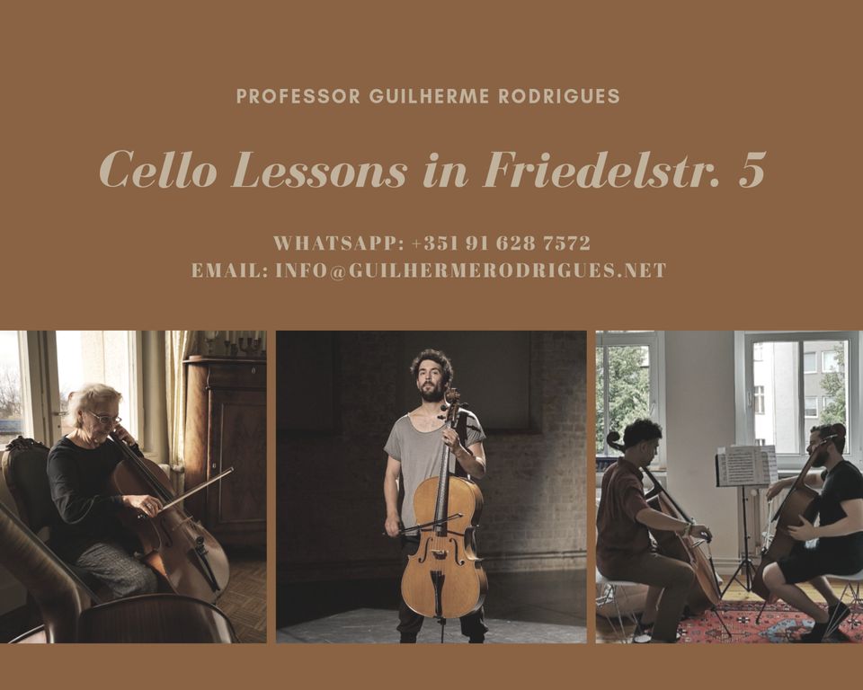 Cello Lessons / Cellounterricht in Friedrichshain in Berlin