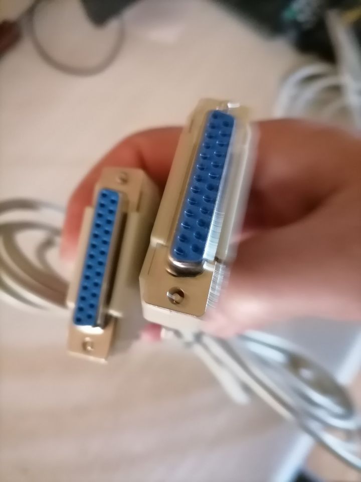 D-Sub-Kabel 25-pin weiblich auf 25-pin weiblich in Kirchham