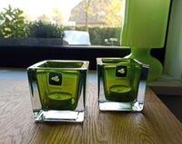 LEONARDO 2 Windlichter Teelichthalter Glas grün wie neu Nordrhein-Westfalen - Bedburg-Hau Vorschau