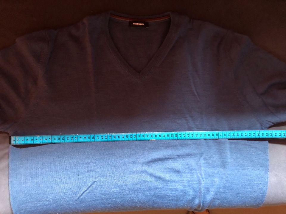 Walbusch V-Pullover, Pulli mit 50 % Schurwolle, Gr. 56, TOP in Hamfelde, Kr Hzgt Lauenburg